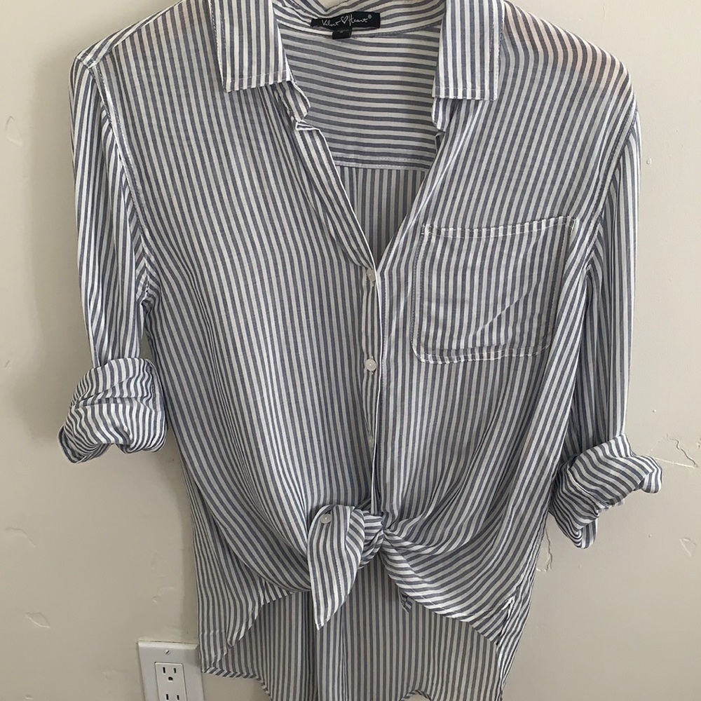 Oversized button down